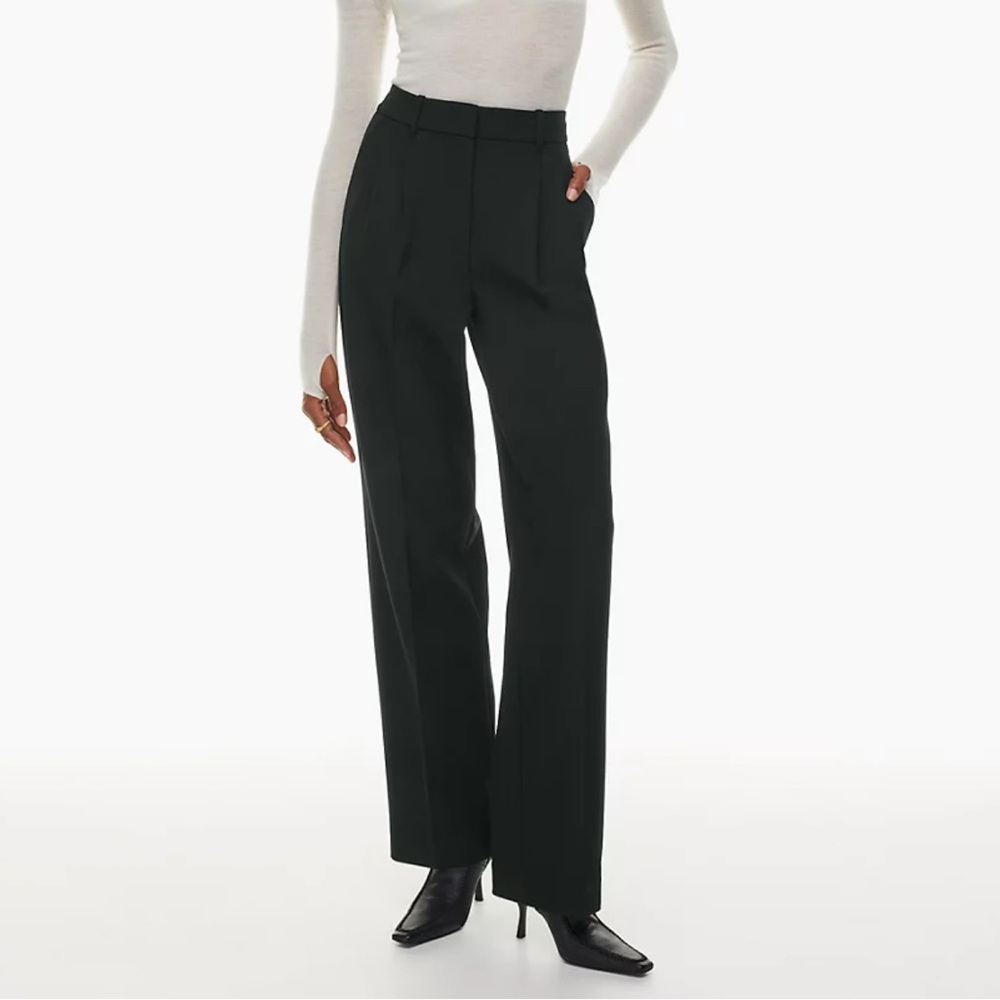 Aritzia Wilfred Effortless Pant Size 00 in Black